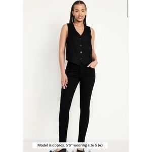 Mid-Rise Rockstar Super-Skinny Jeans by Old Navy Size 16